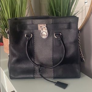 Michael Kora black handbag